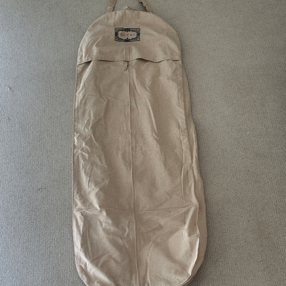 Gucci Tan Garment Bag